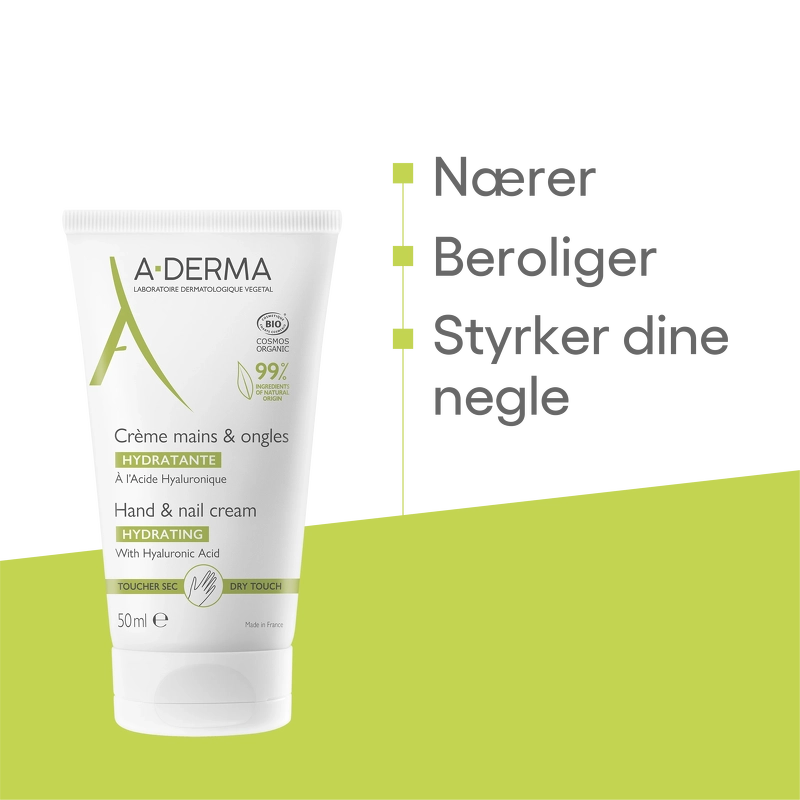 A-DERMA Hand & Nail Cream 50 ml