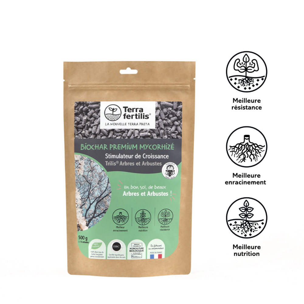 Fertilisant arbres et arbustes à base de mycorhizes - 500 g