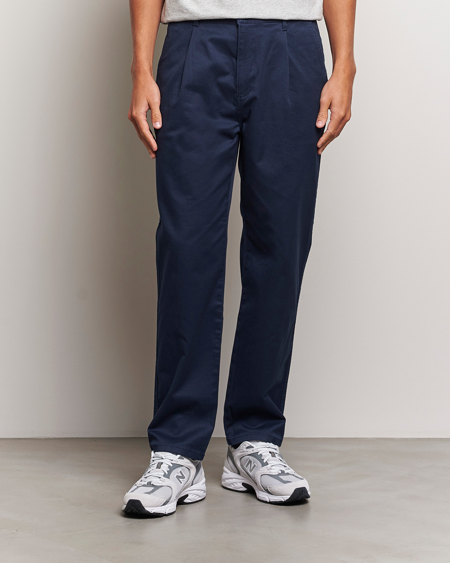 Dockers Original Pleated Cotton Chino Navy Blazer