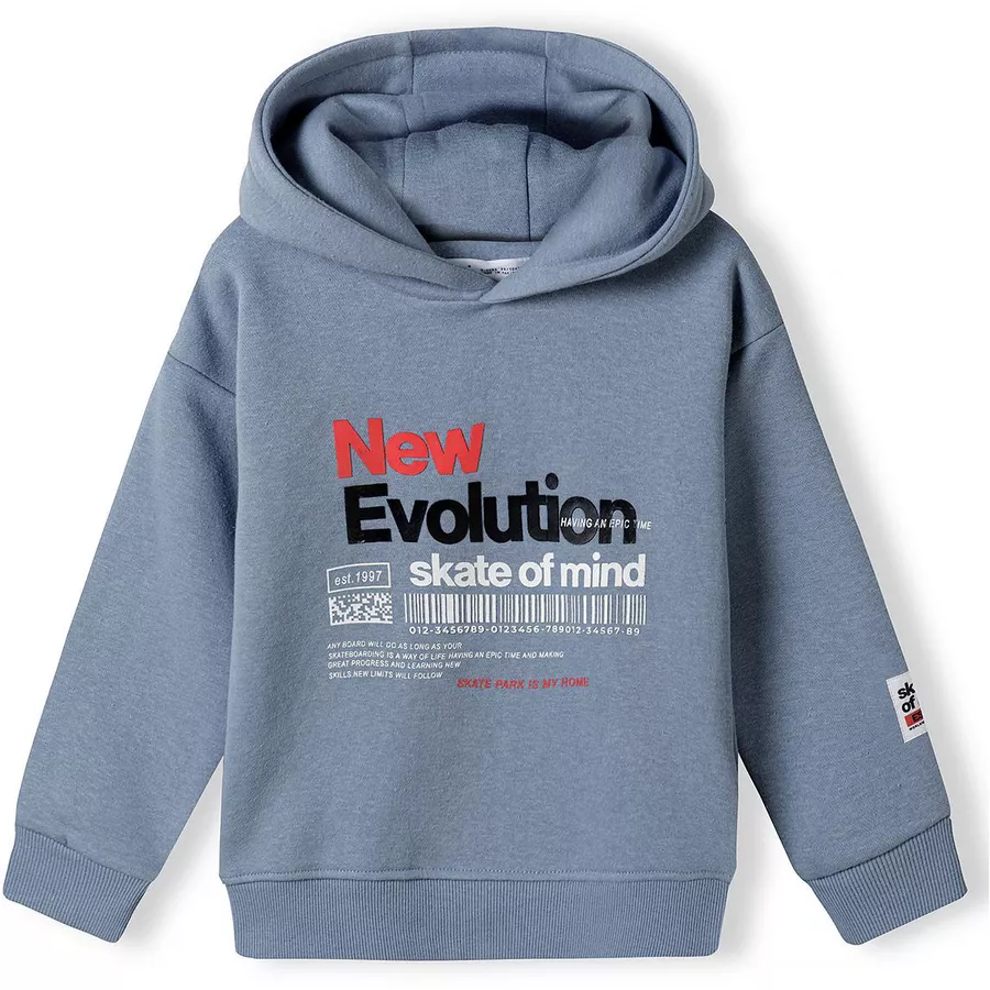 MINOTI Hoodie Dunkelblau Meliert
