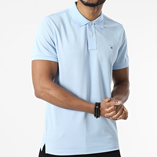 Polo Manches Courtes Original 2201 Bleu Ciel