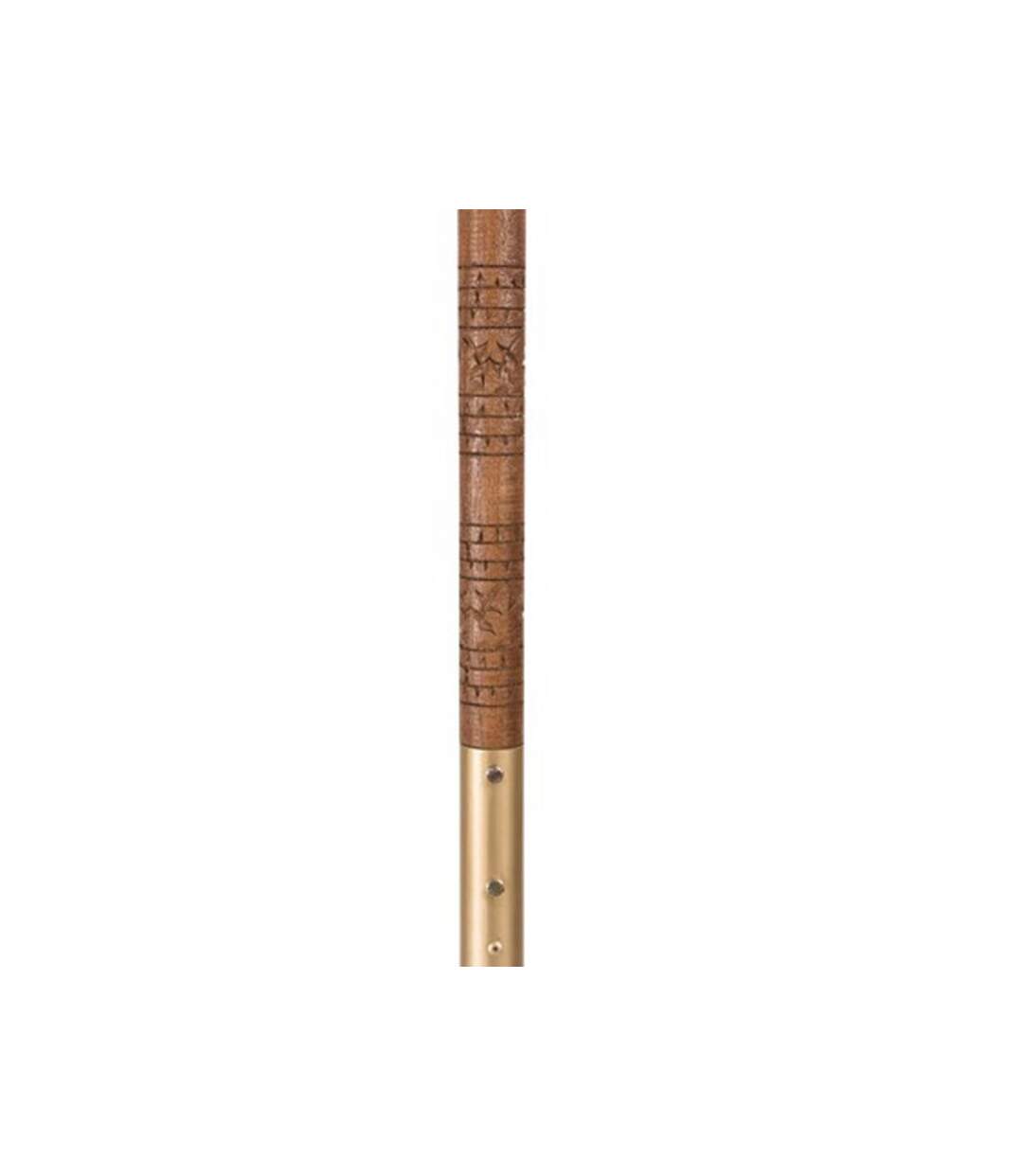 Paris Prix - Parasol En Bois à Pompons cocoun 245cm Blanc