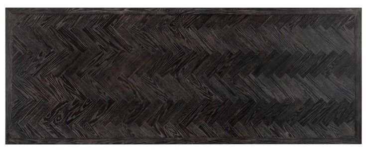Eetkamertafel 210953 Blackbone Brass B260 x D100 x H76 cm