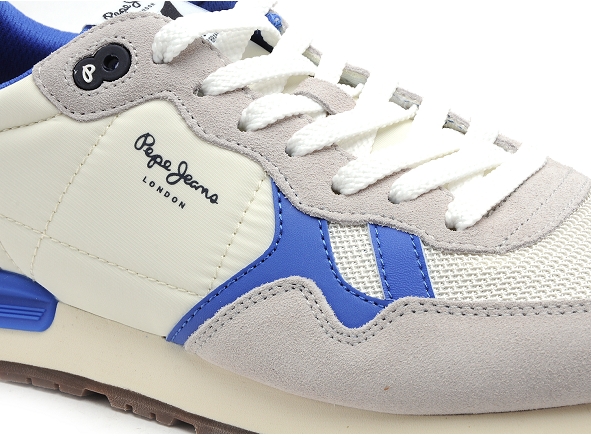 Pepe jeans basses homme brit heritage blanc