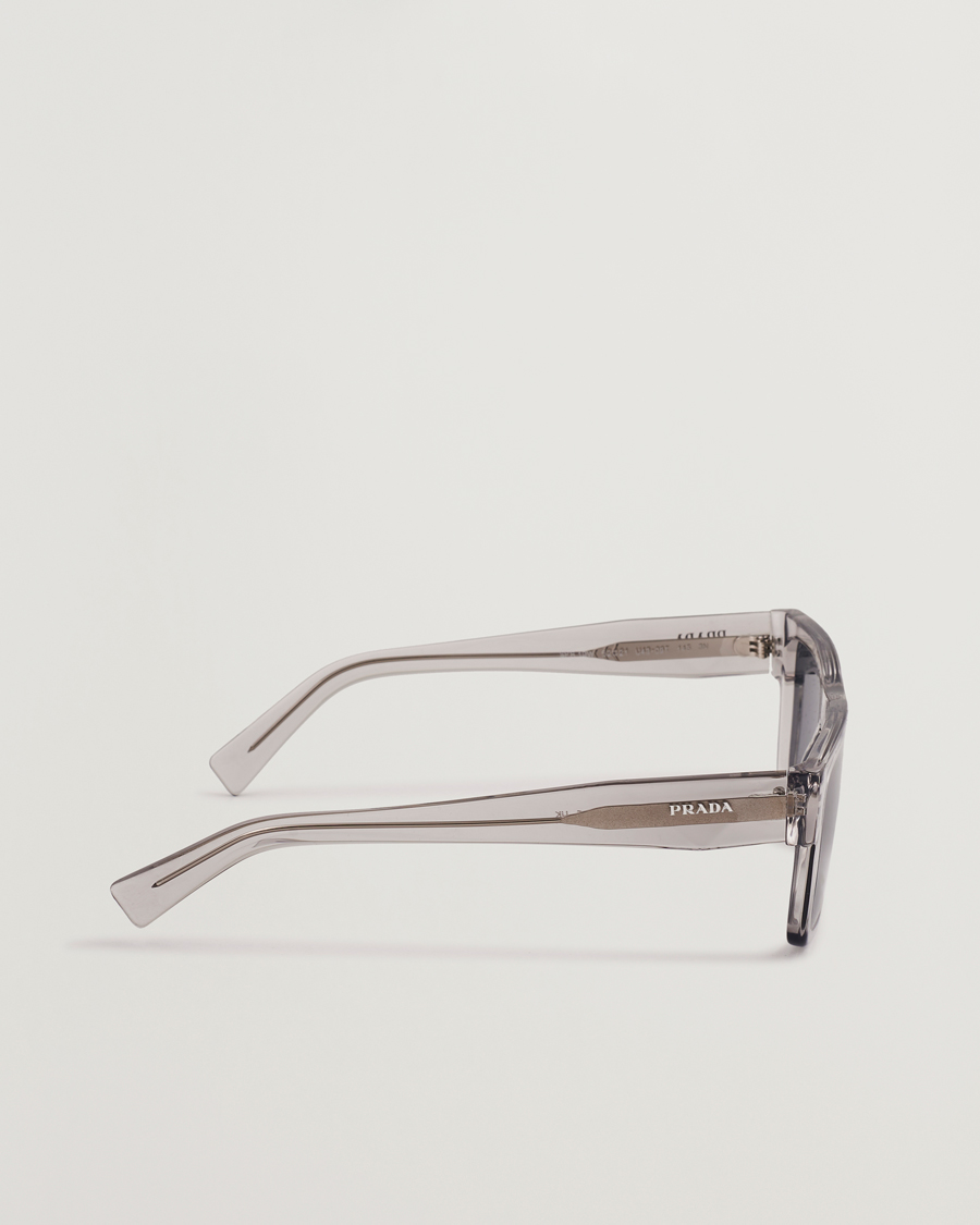 Prada 0PR 19WS Sunglasses Crystal Grey