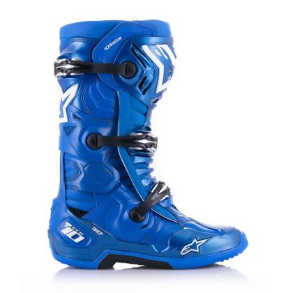 Bottes cross Alpinestars TECH 10 BLUE / BLACK 2023 - Bleu / Noir