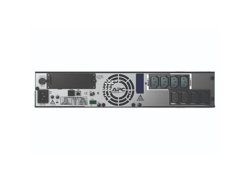 APC USV SMX1000I 1000 VA / 800 W Smart-UPS X, Line Interactive, 1000VA, Rack/Tower konvertierbar 2U, 230V, 8x C13 IEC, SmartSlot, Laufzeitverlängerung
