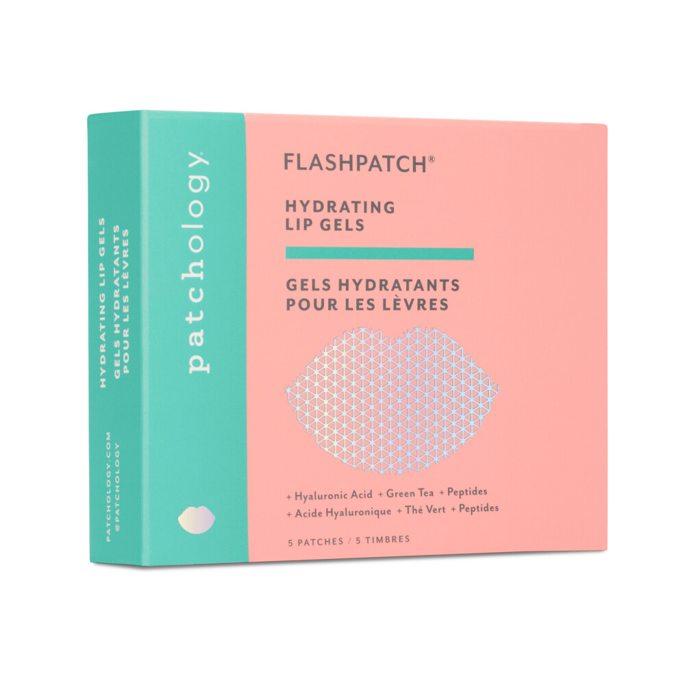 Patchology FlashPatch Lip Gel Patches 5-pack 5 stuks