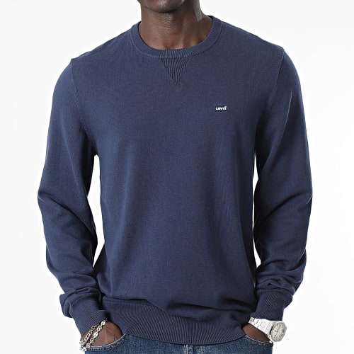 Sweat Crewneck A7207 Bleu Marine