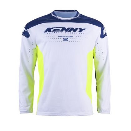 Maillot cross Kenny FORCE 2024 - Bleu / Jaune