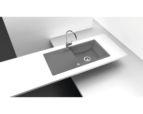 Spoelbak SCHOCK Epure D-100L 1000 x 500 mm onyx EPUD100LAGON