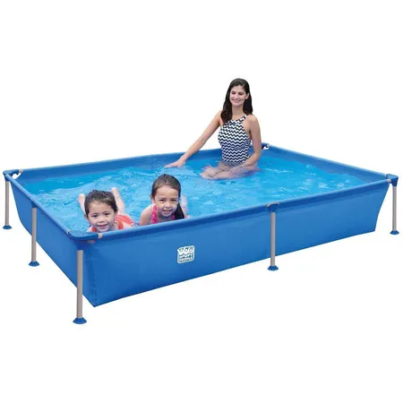 Wehncke Stahlrahmenpool rechteckig 228x159x42cm