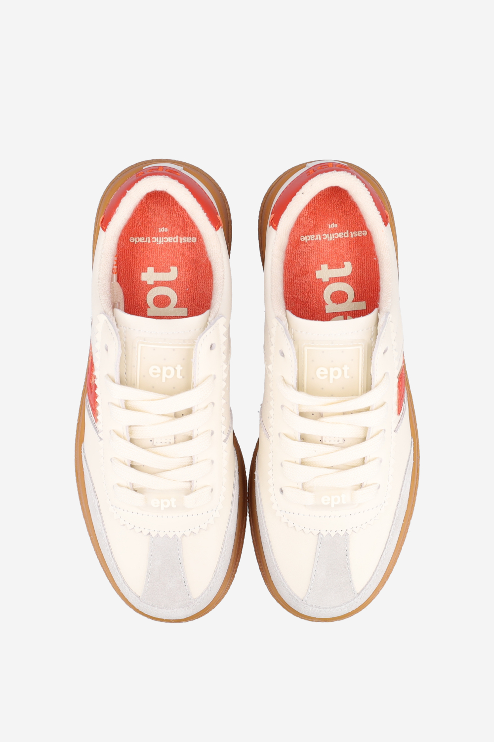 Santos leather sneakers