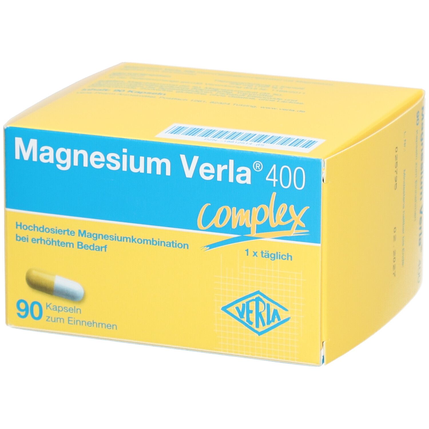 Magnesium Verla® 400 Kapseln