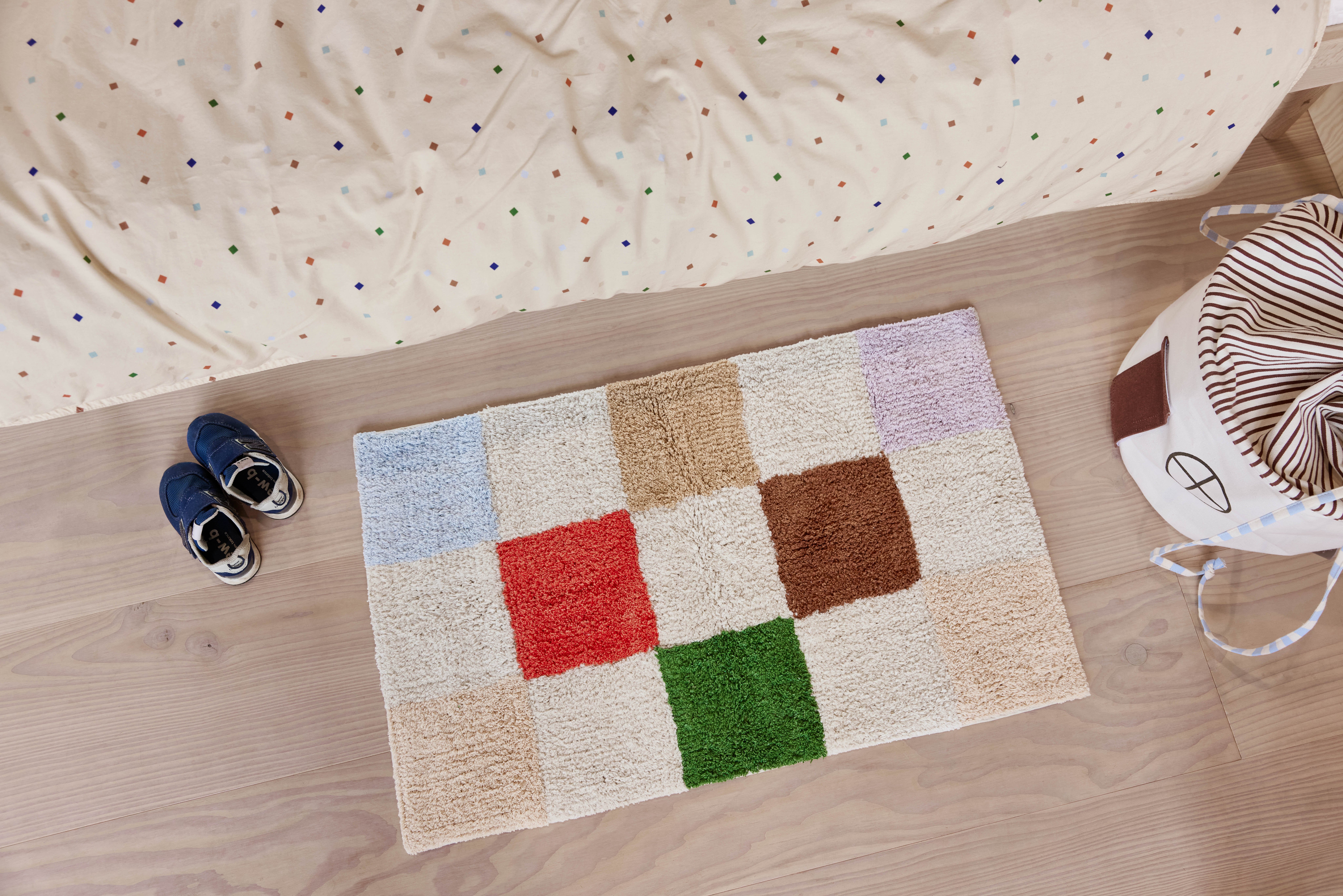 Tapis en coton | Multicolore