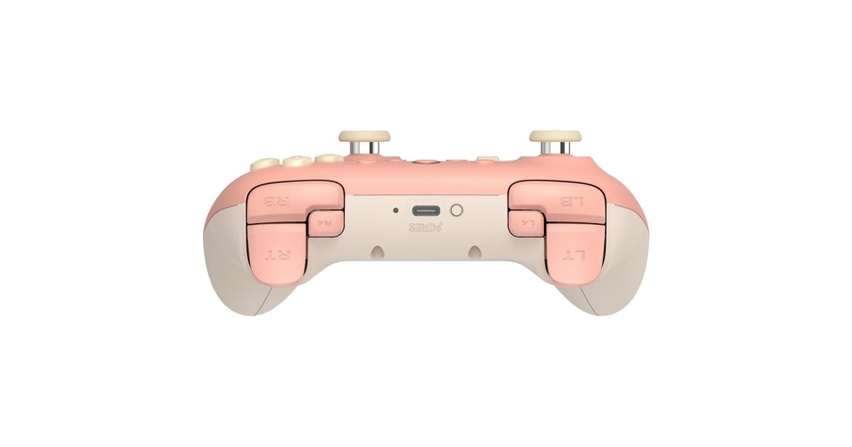 8BitDoUltimate 2C Wireless gamepad  (Perzik/lichtgeel)