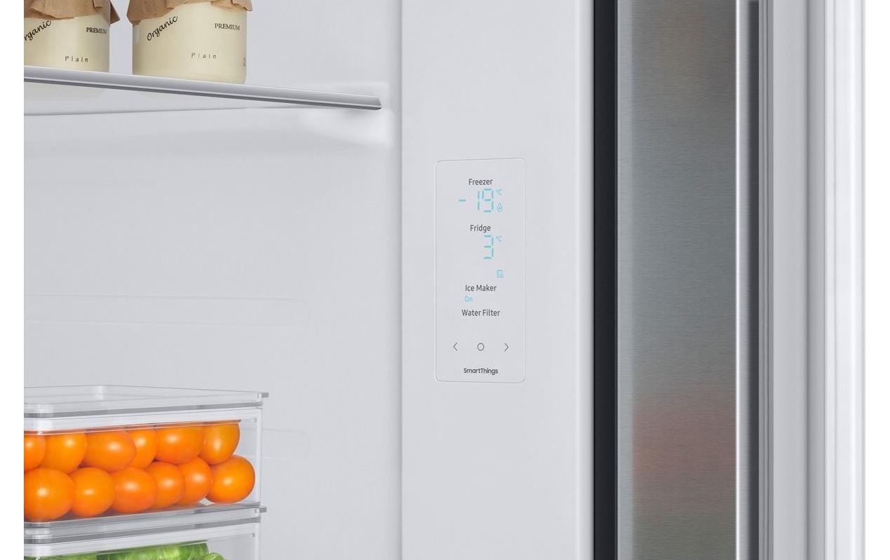 Foodcenter RS68A884CSL/WS Edelstahl<br>Side by Side Kühlgerät mit Wasser- und Eisspender