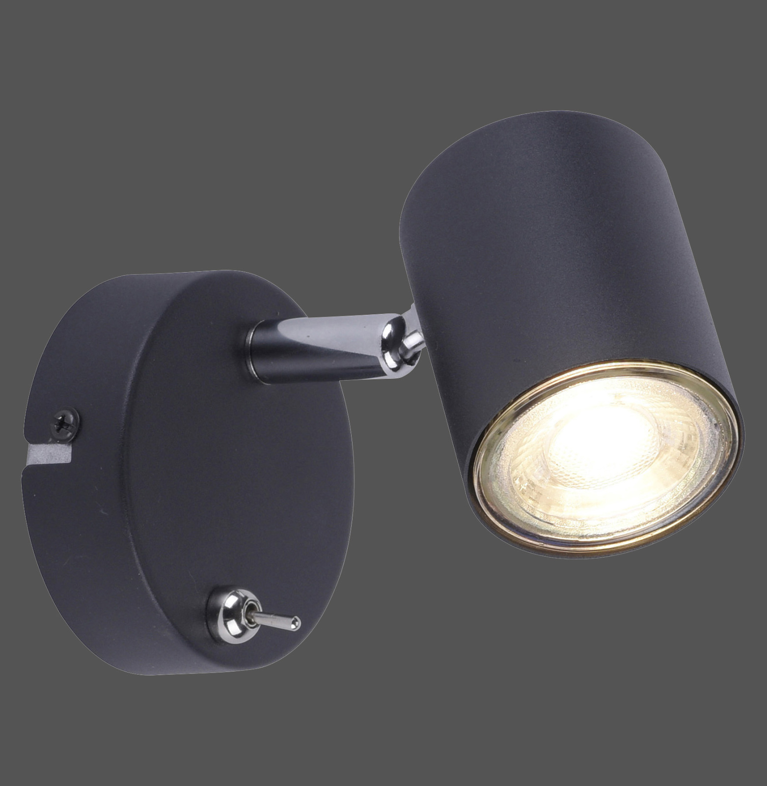 LED-Spot - anthrazit - 1-flammig