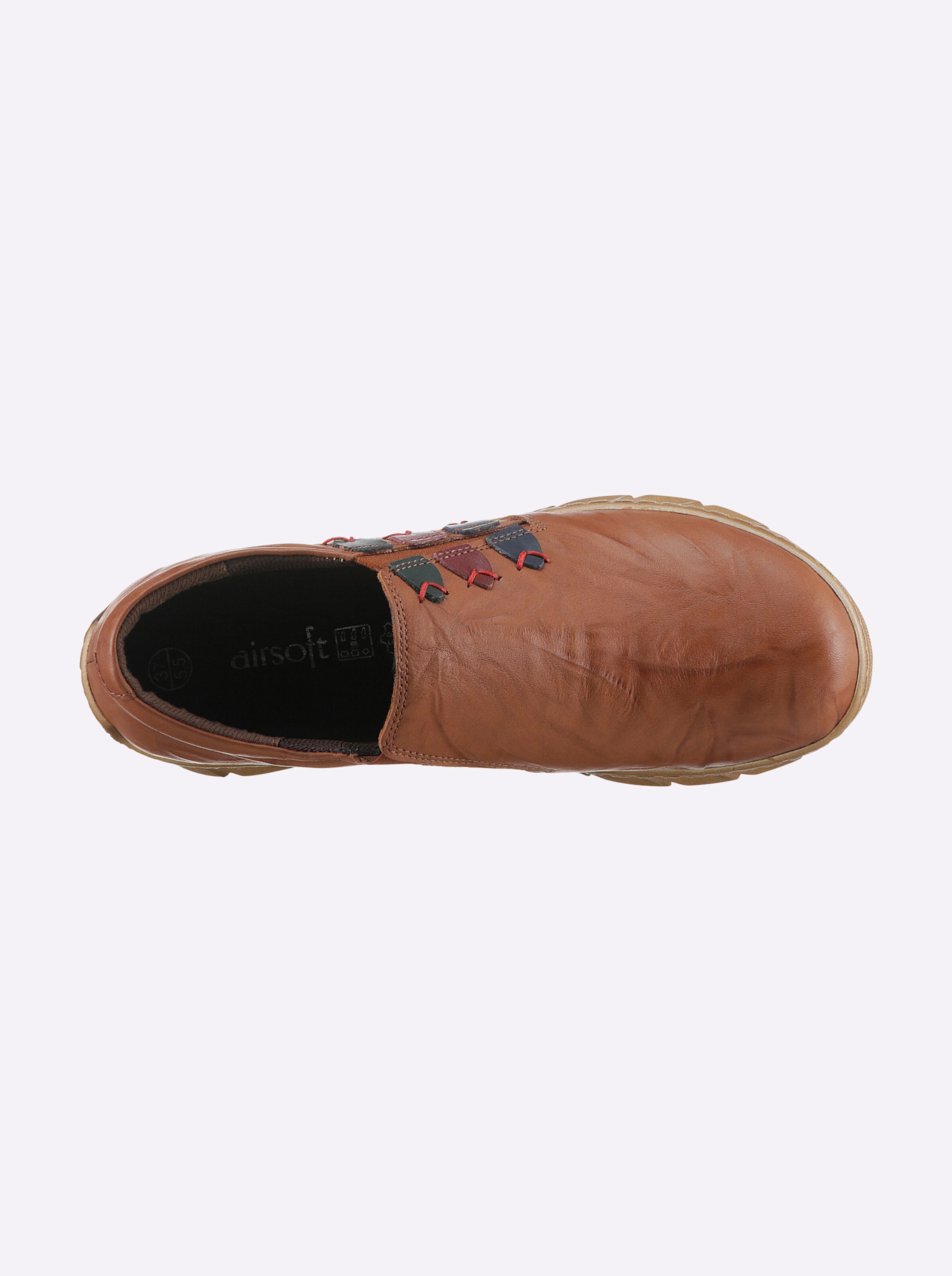 airsoft modern+ Slipper in cognac