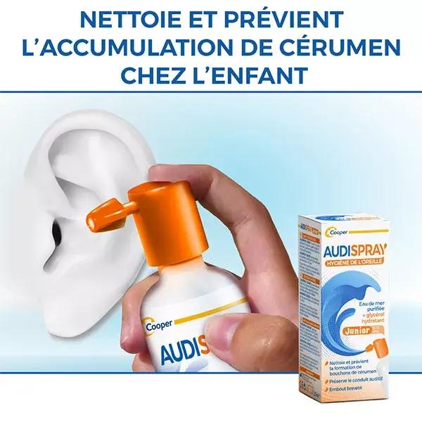 Spray auricular Audispray Junior para higiene auricular 25ml