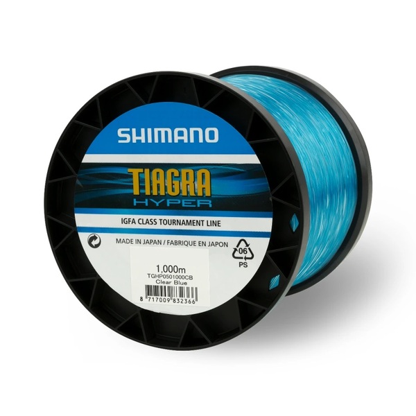 Shimano Tiagra Hyper Trolling Nylon Clear Blue 1000m