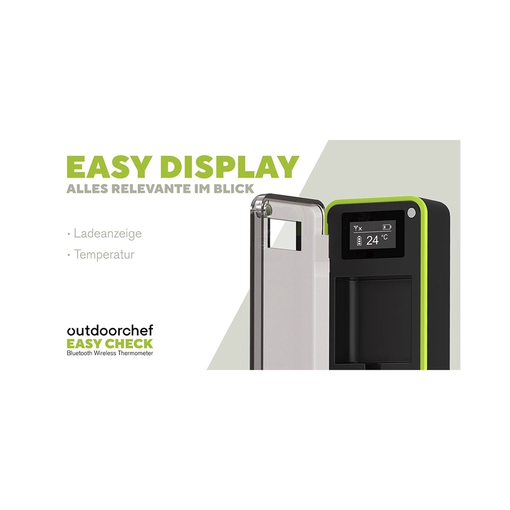 outdoorchef Easy Check Wireless Grillthermometer Single