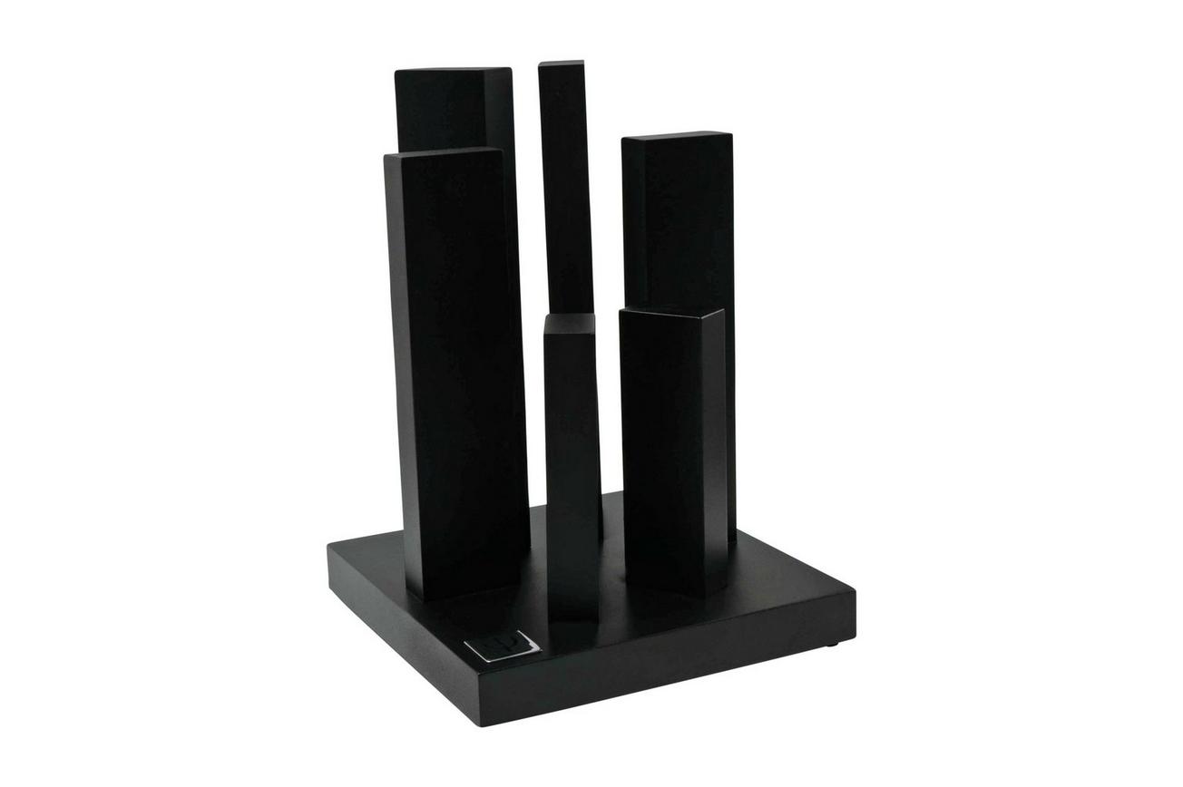 Yaxell Tower 39070 magnetisch messenblok  voor 6 messen, zwart
