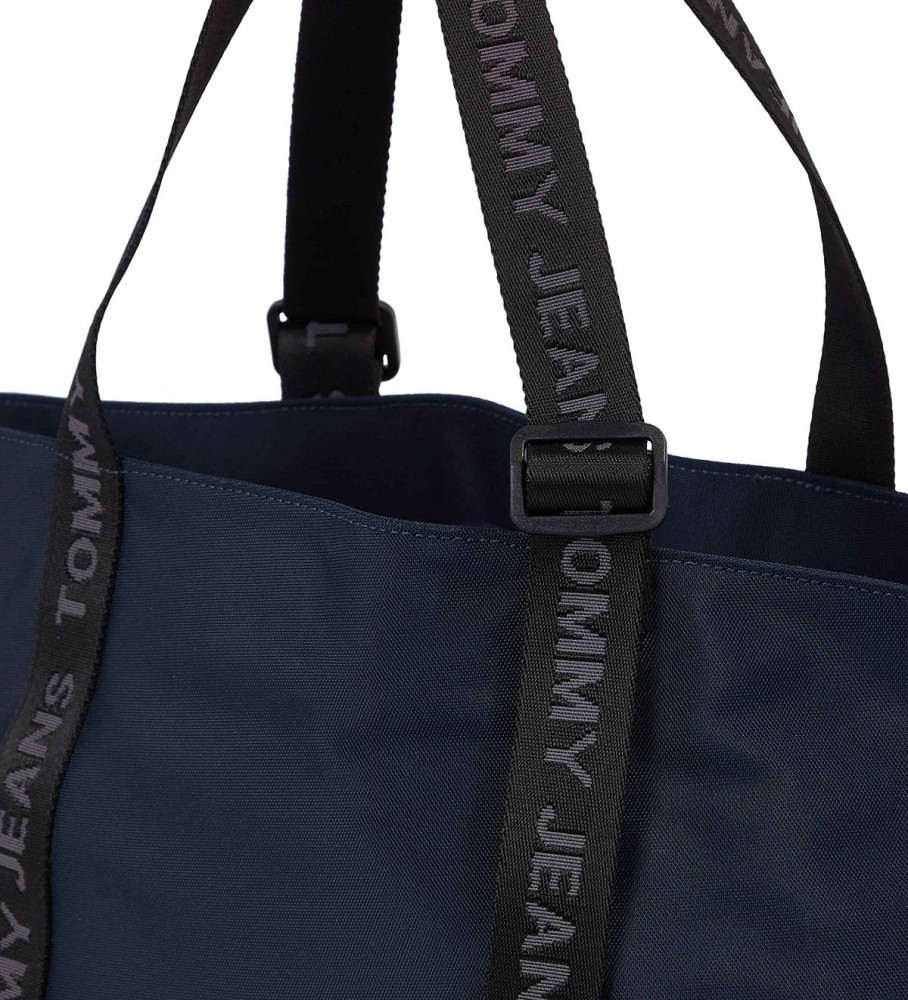 Bolsa Tote Essencial Diária Tommy Jeans azul-marinho