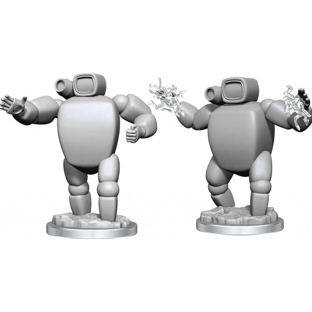 Starfinder Deep Cuts Unpainted Miniatures: Hugbot Incapacitators