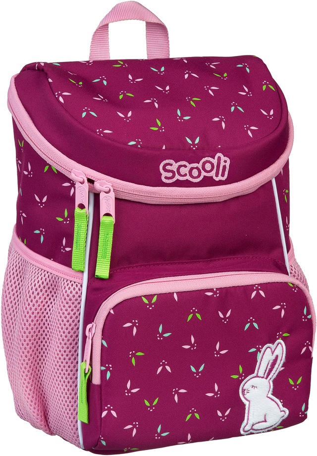 Scooli Kinderrucksack »Mini-Me, Rosie Rabbit« Reflektoren