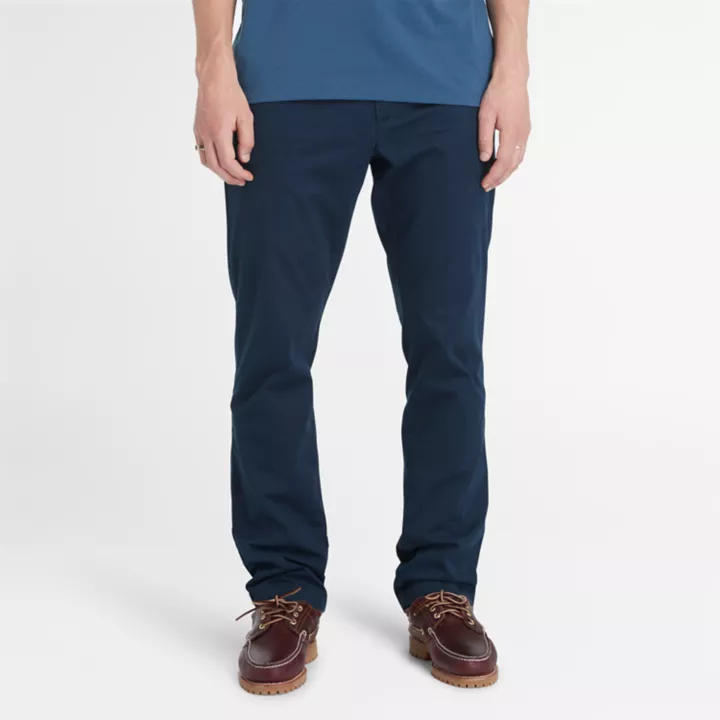 Chino stretch Squam Lake pour homme en bleu marine