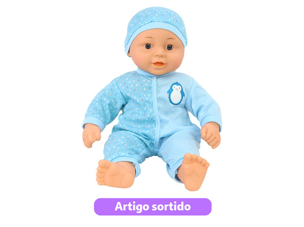 O MEU BEBÉ ONE TWO FUN FOFINHO 50CM MODELOS SORTIDOS