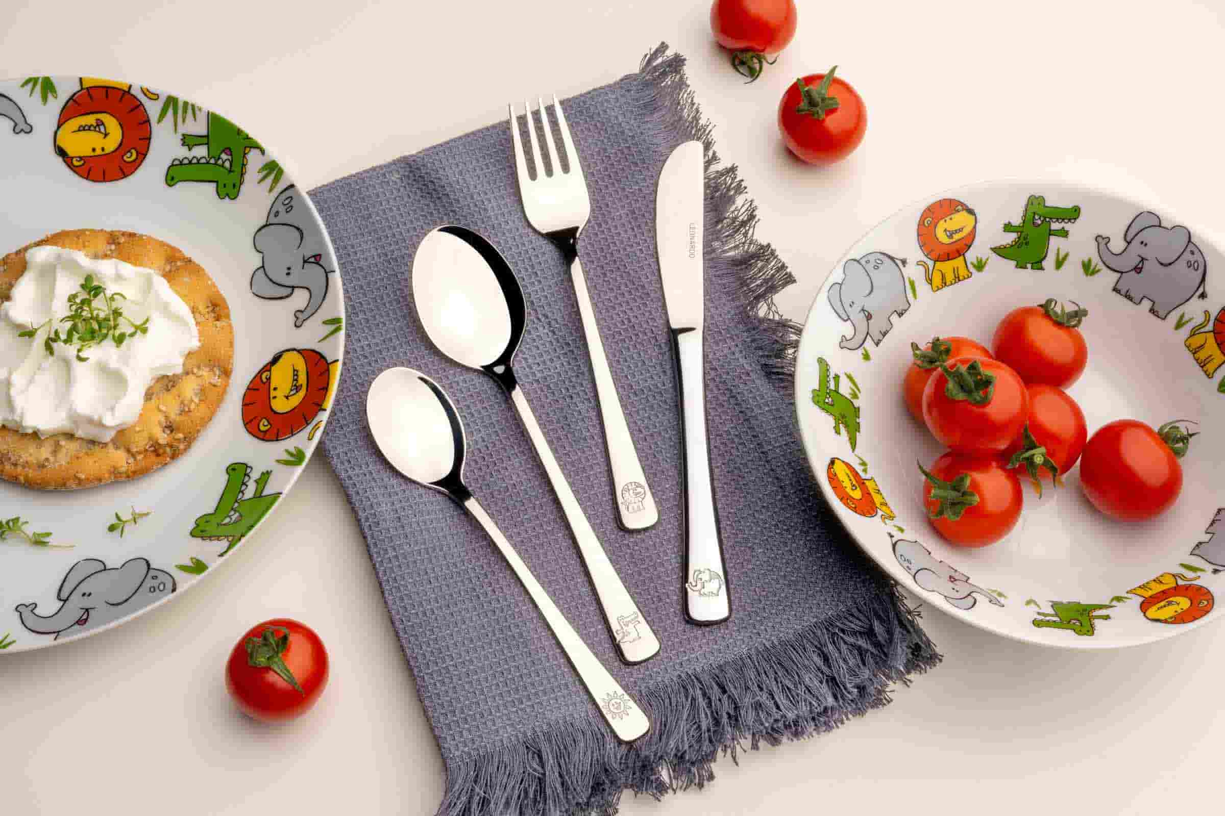 Leonardo Kinderbesteck Bambini 4er Set