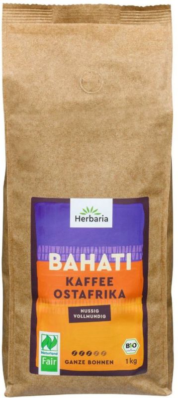 Herbaria Bioloigschie Bahati Koffie - Hele Bonen - 1 kg