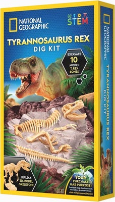 National Geographic Utgravingssett Tyrannosaurus Rex