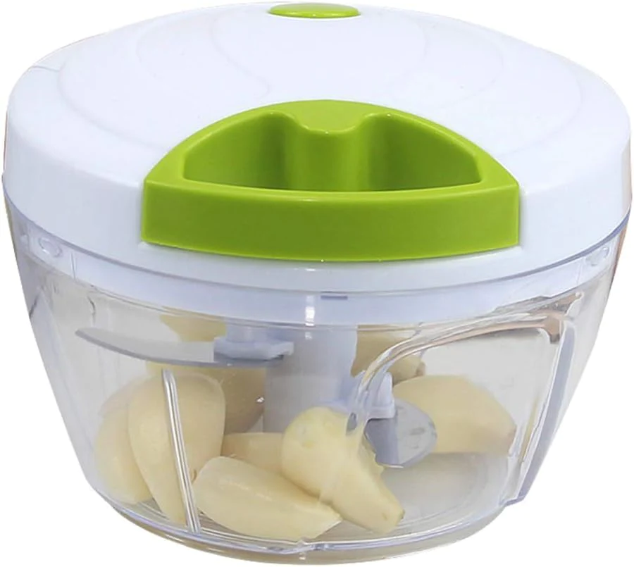 Hachoir Manuel a Ficelle de 500ML blanc vert Vendos85