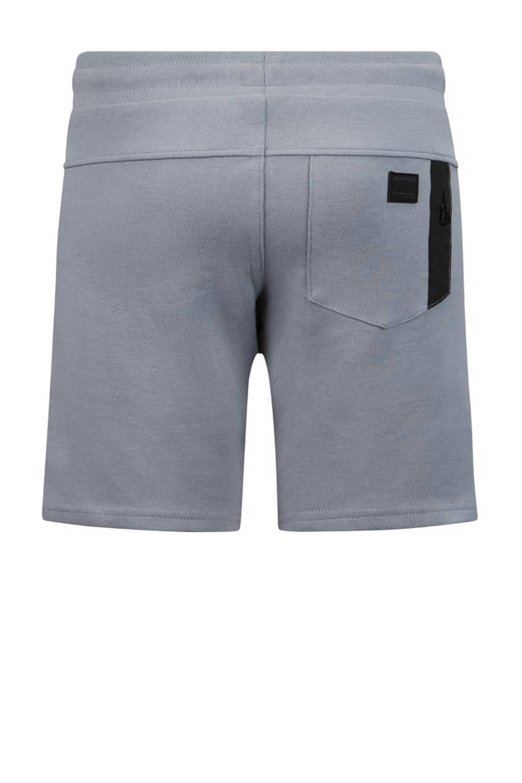 Retour Jeans sweatshort Neal lichtgrijs