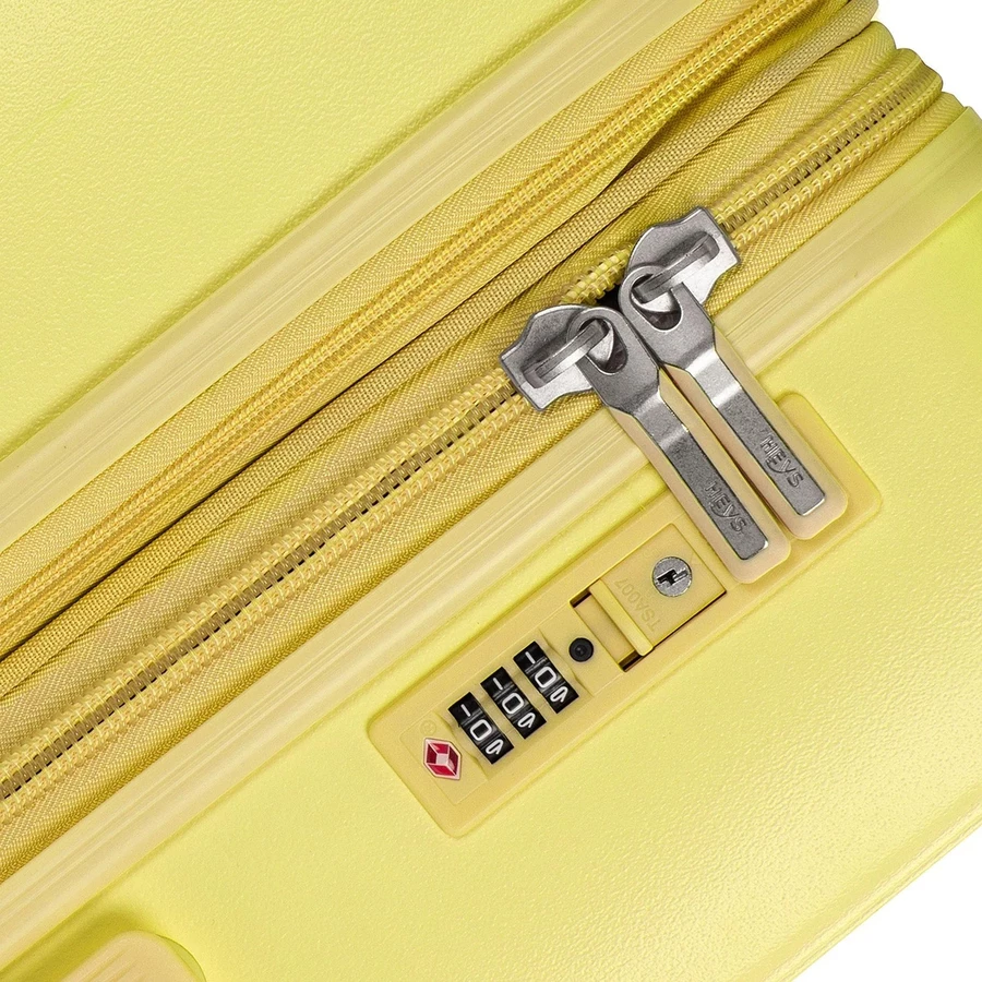 Heys Pastel - 4-Rollen-Kabinentrolley S 53 cm erw. yellow