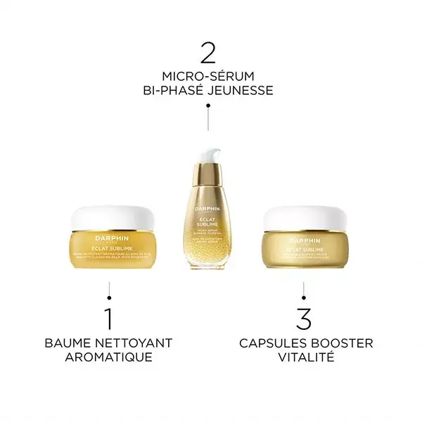 Cápsulas Darphin Vitality Booster com Pró-Vitaminas C e E