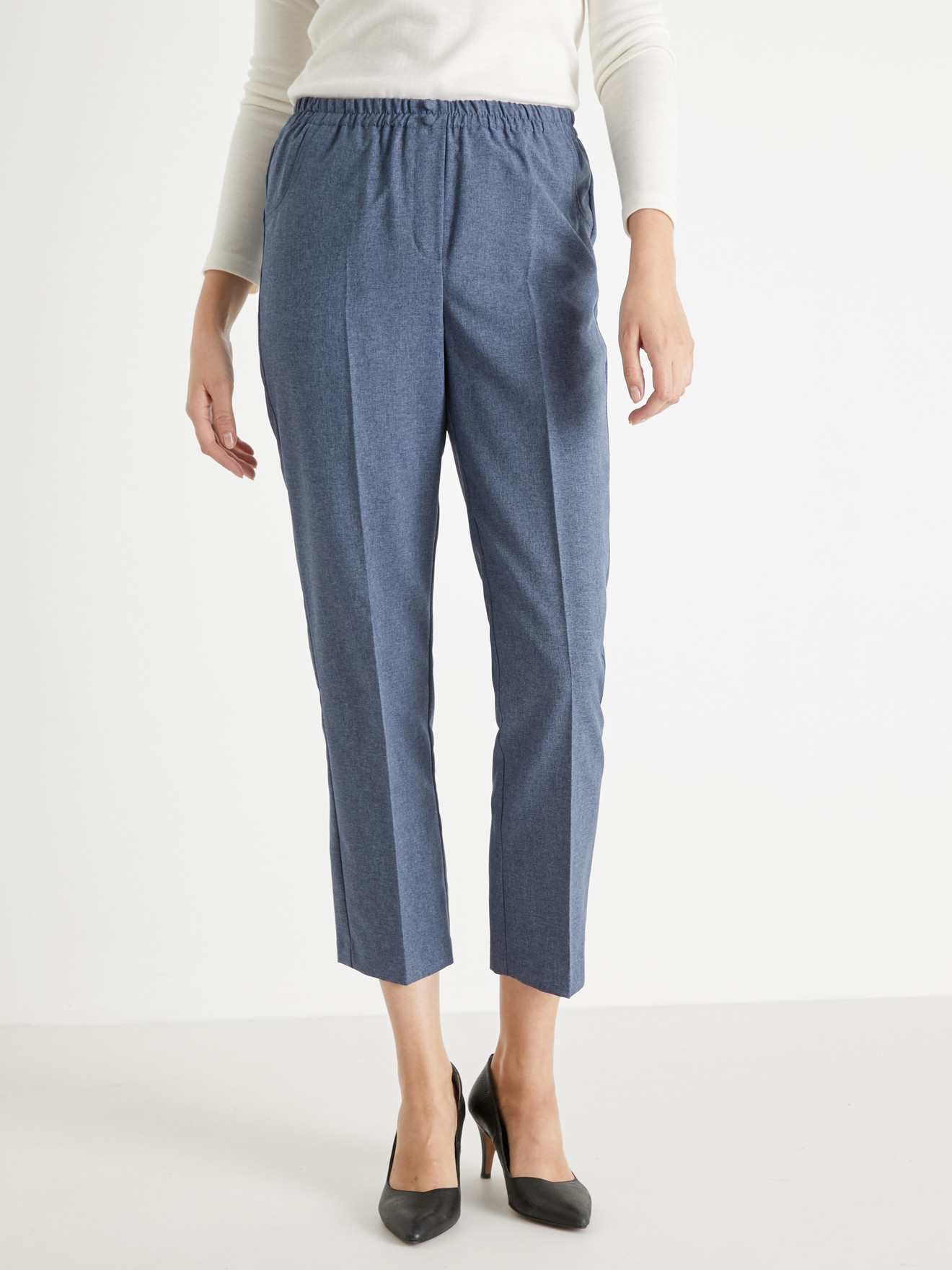 Pantalon élastiqué entrejambe 69cm