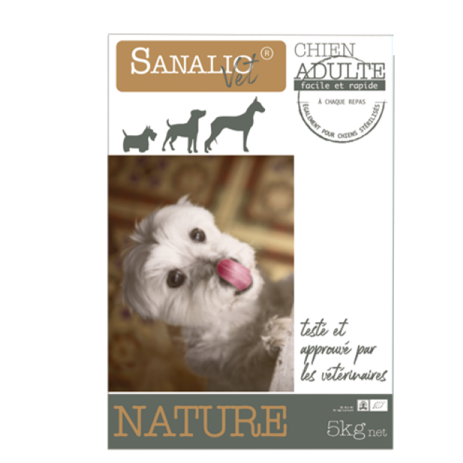 Aliment naturel pour chien adulte Sanalio