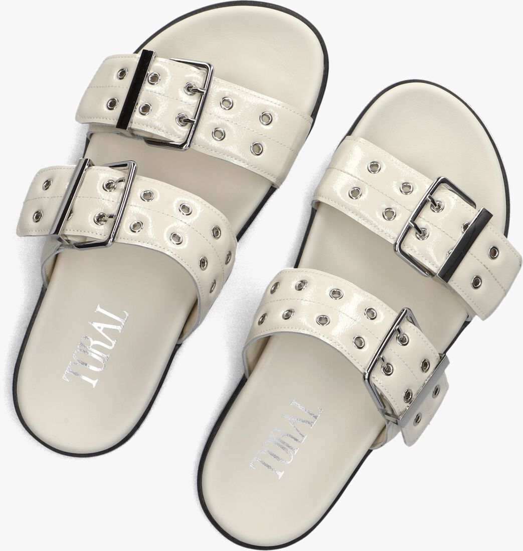 gebroken wit toral slippers ares