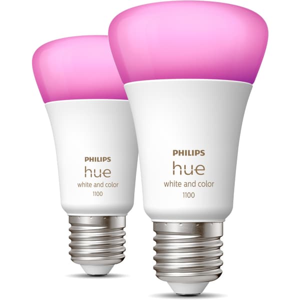 Philips Hue WCA Lyskilde 9W A60 E27 2pk