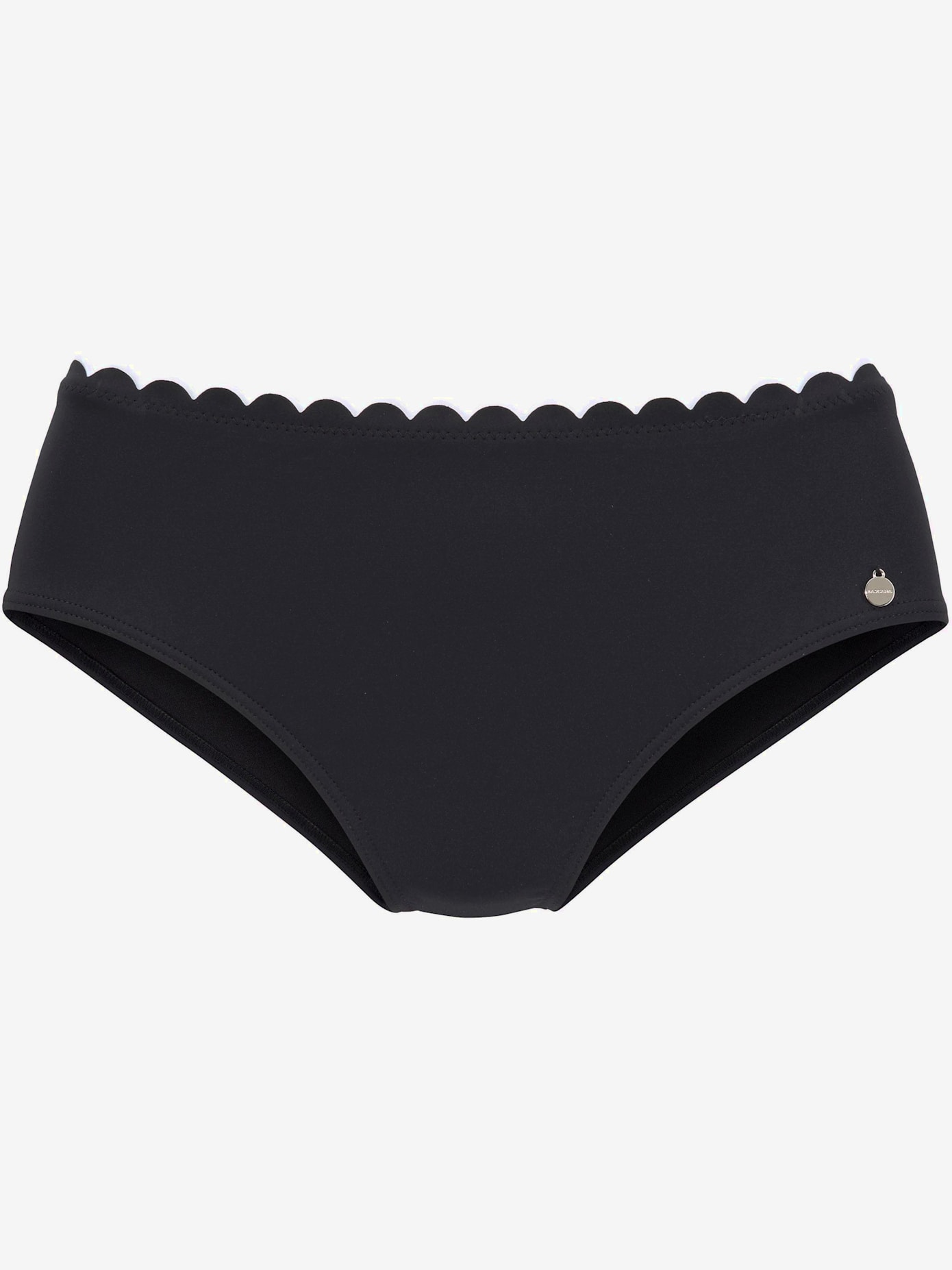 Bas de maillot de bain double bordure cocotte
