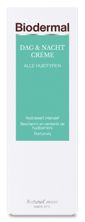 Biodermal Dag & Nachtcrème Alle Huidtypen Tube 100ML