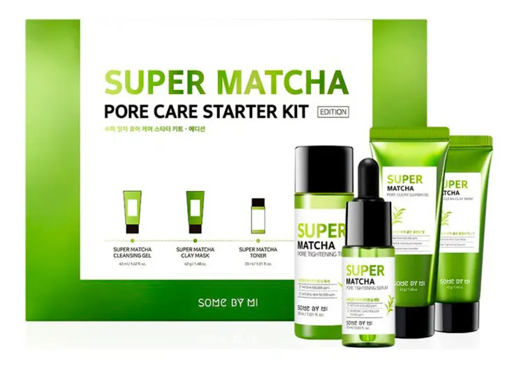 Some By Mi Super Matcha Pore Care starter Kit - 1 stk.