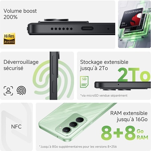 Smartphone Xiaomi Redmi 15 5G 8/256 Ripple Green