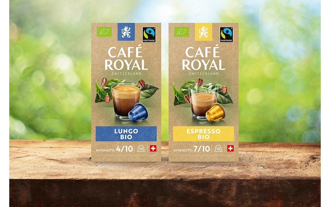 Kaffeekapseln für Nespresso Lungo Bio 100 StückKaffeekapseln für Nespresso Maschinen
