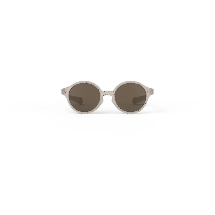 IZIPIZI Lunettes de Soleil #B Effet Moucheté Bébé | Ecru