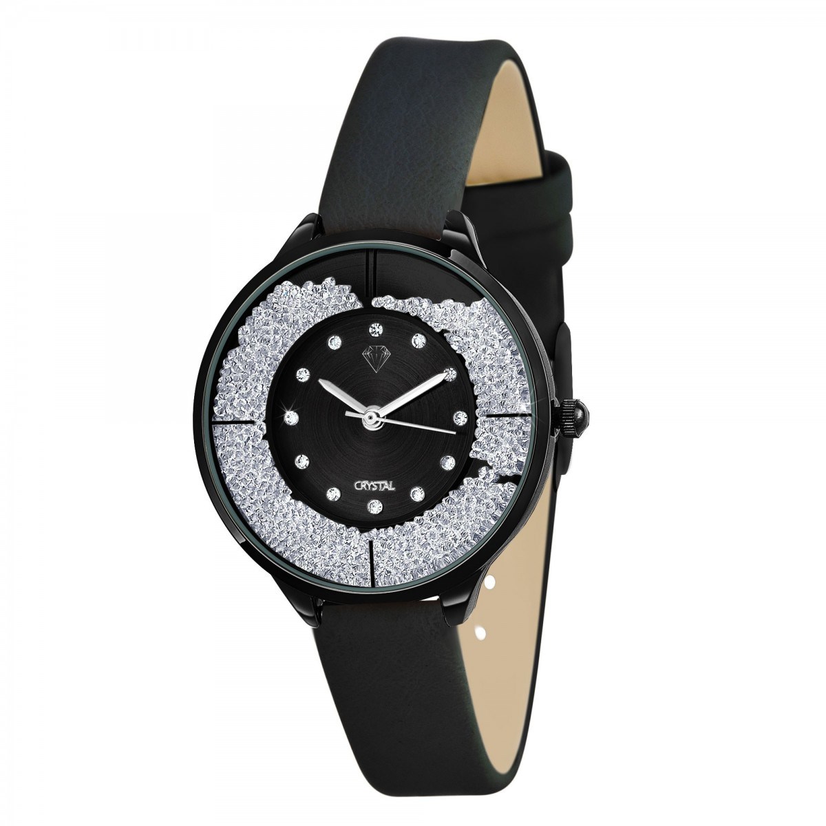 Montre élégante Elsa SC Crystal ornée de Cristaux scintillants